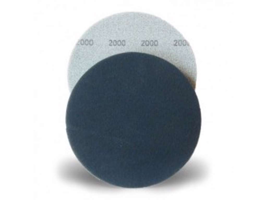 Ø77mm sliberondel med 5mm slibeskum & velcro fra SAIT