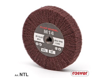 FG Flapwheels 125 x 20 mm. M14 Mirlon