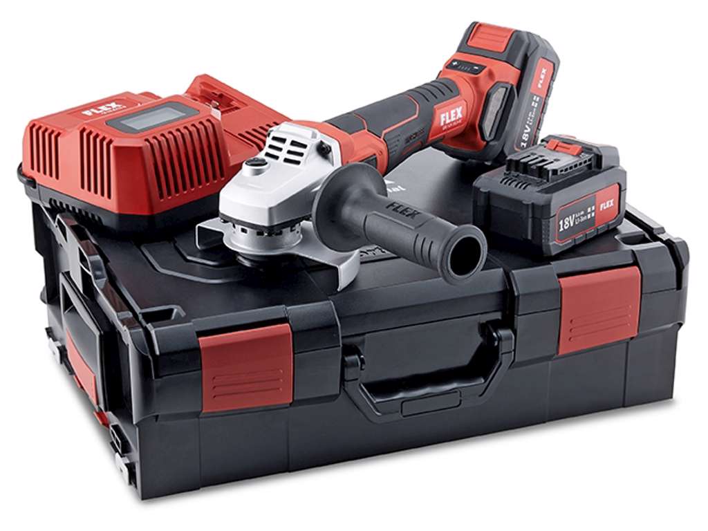 Flex Akku Vinkelsliber L 125 18.0V EC