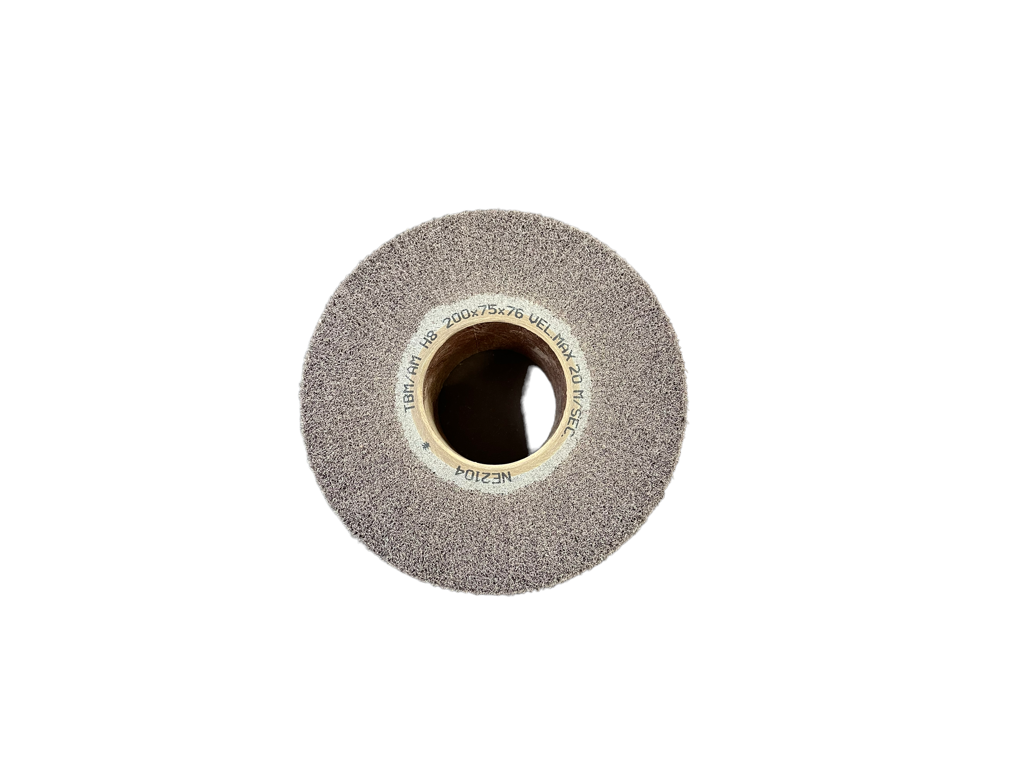 Nylonhjul, vlies
200x75x76mm hul medium