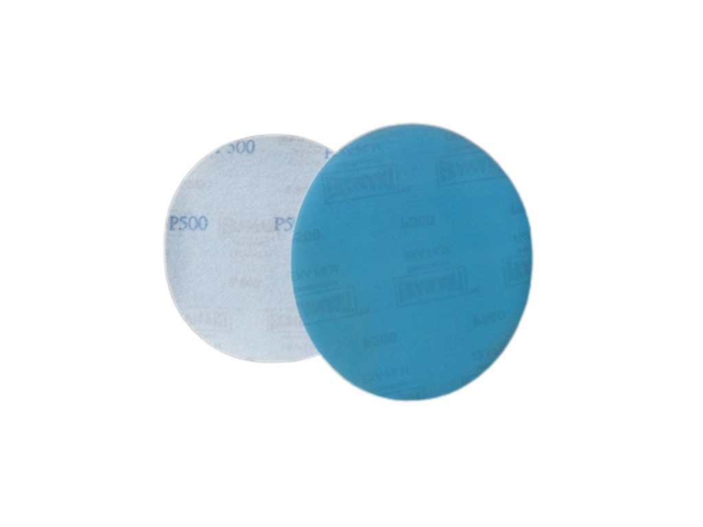 Ø77mm EKA FILM sliberondel uden huller med velcro fra EKAMANT
