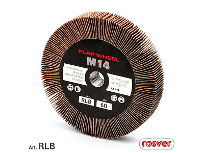 Flapwheel 125 x 20 mm. M14