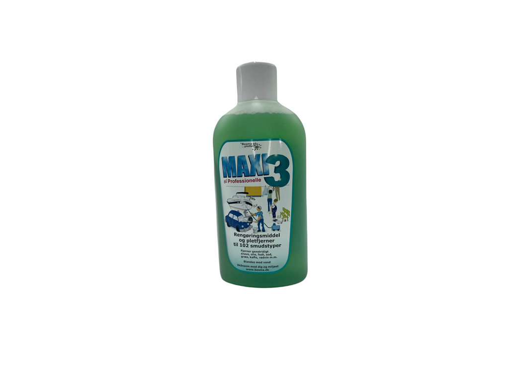 BESMA MAXI 3 1 ltr. flaske (Pakket 10 stk) Alkalisk allround rensevæske