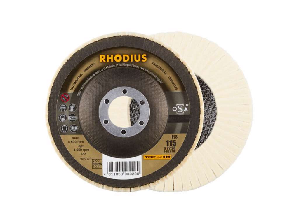 Rhodius Lamel VLS - Ø125 x 22,23mm Coarse
Ø125 x 22,23mm Coarse