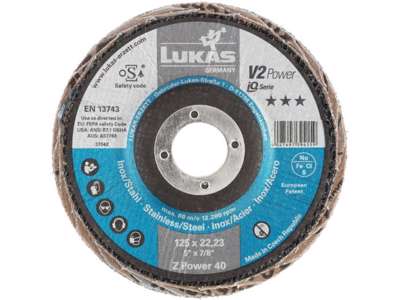 Lameltallerken V2 Power
125x22mm ZK 40 Stål