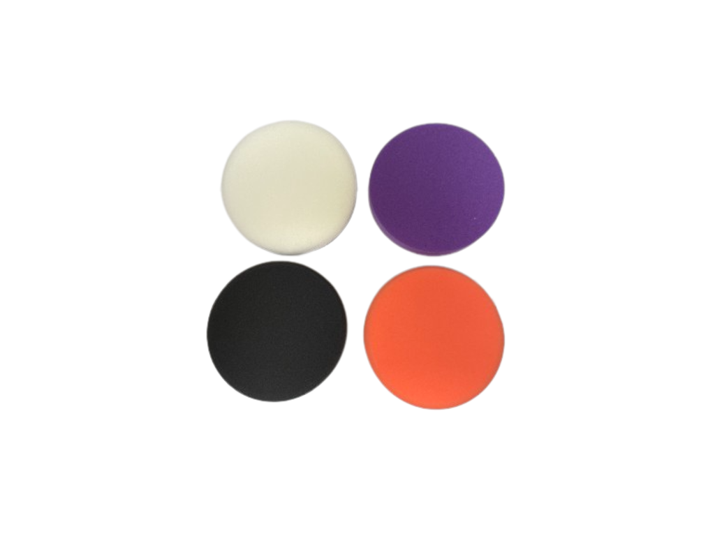 Polérpuder Ø 150 mm supersoft velcro 30 mm tyk faset