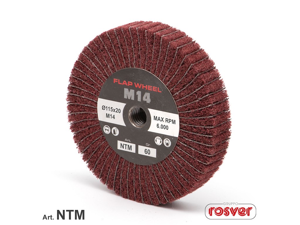 FG Flapwheels M14 Combi 125 x 20 mm.