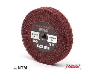FG Flapwheels M14 Combi 125 x 20 mm.
