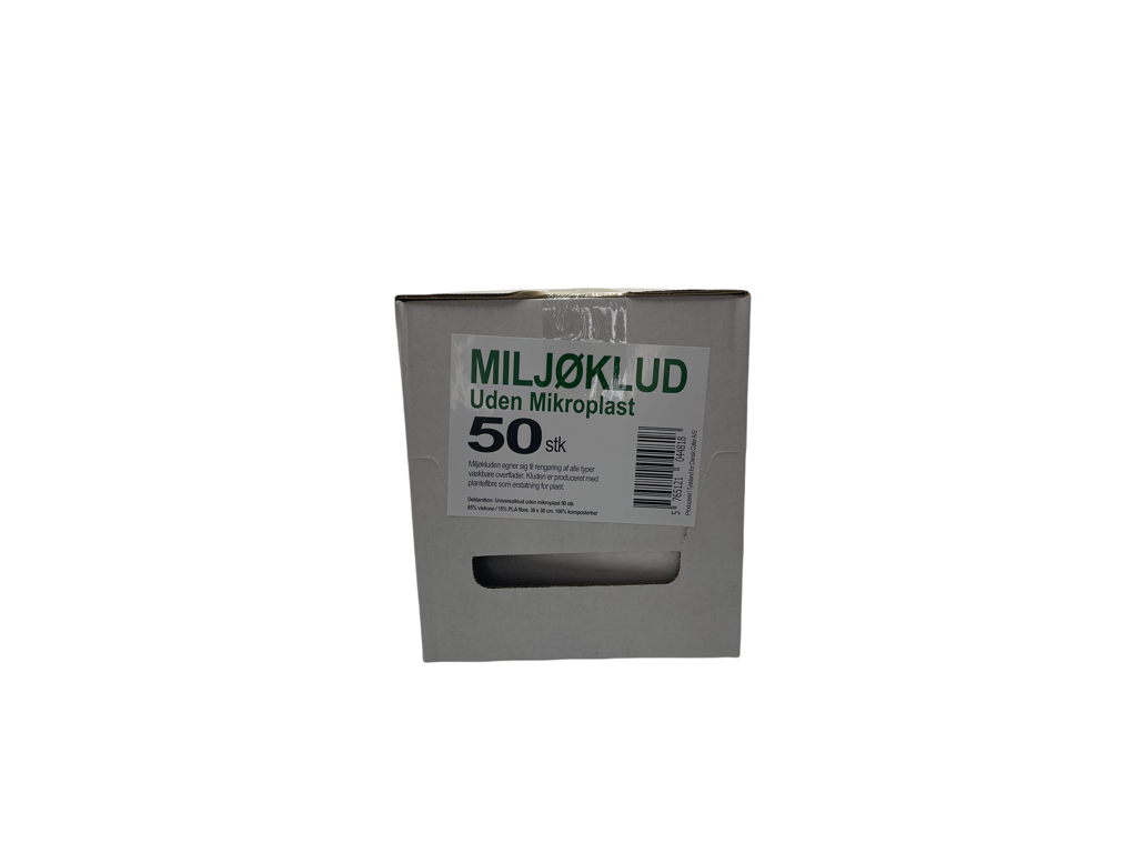 Alt-Mulig-Klud hvid miljø
Uden Mikroplast Pk 50 stk