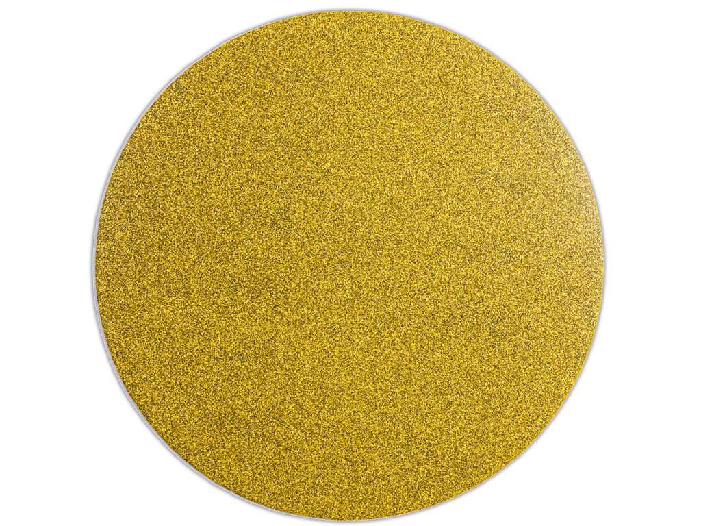Dragon 225mm gul girafrondel med velcro og uden huller