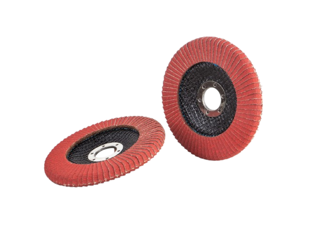Kurved keramisk lamelskive Ø125x22 P60